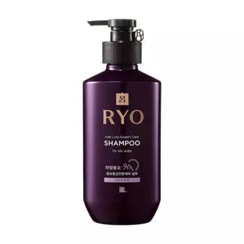 Шампунь Ryo 9EX Hair Loss Expert Care для жирной кожи головы 400 мл*1 шт/2 шт 1Pc
