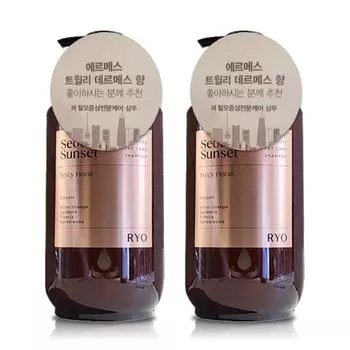 Шампунь Ryo Jayangyunmo Hair Loss Symptom Care Seoul Sunset, 585 мл, 2 шт.