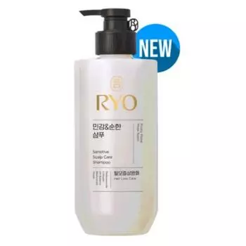 Шампунь Ryo Sensitive & Mild 480 мл Sensitive Itch Vegan, 1 шт.