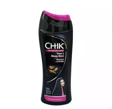 Шампунь с Протеином: густота и сияние (80 мл), Thick & Glossy Black Shampoo With Protein, CavinKare