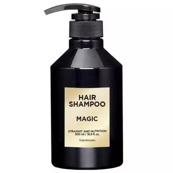 Шампунь Tosowoong Magic Shampoo 17 видов протеинового рецепта для вьющихся волос и волос после мытья Magic, 1 упаковка, 500 мл