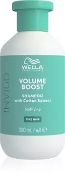 Шампунь Wella Professionals Invigo Volume Boost для придания объема тонким волосам TU прозрачный