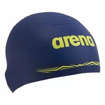 Шапочка для плавания Arena унисекс для соревнований по плаванию Force Wave L Размер силиконовая шапочка Wave Shape [Одобрено FINA] [Aqua Cap] ARN-3900
