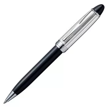 Шариковая ручка AURORA Epsilon Silver Серебряный колпачок Черный Обычный импортный продукт Корпус на масляной основе B34-CN Размер 139 мм/BP/31 г