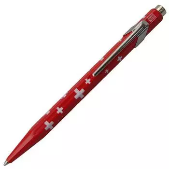 Шариковая ручка Caran 849 Collection Swiss Flag Original Imported Product d Ache Oil-based 0849-253