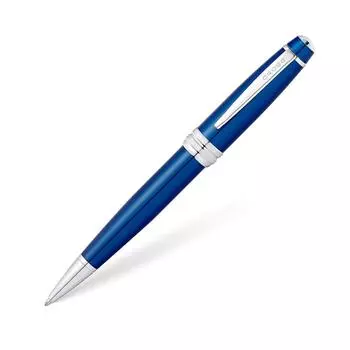Шариковая ручка Cross Bailey Blue Lacquer CT