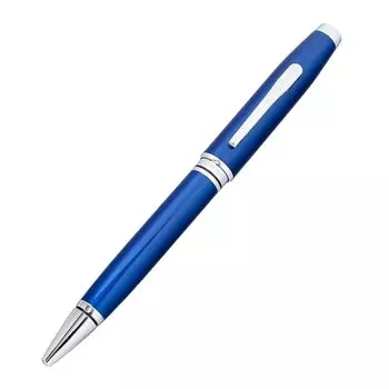 Шариковая ручка Cross Coventry Blue Lacquer, оригинальный импортный продукт на масляной основе AT0662-9