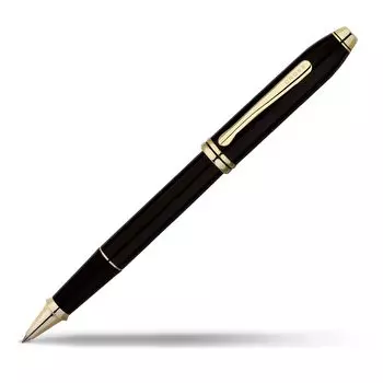 Шариковая ручка Cross Townsend Black Lacquer Select Tip Gel 575