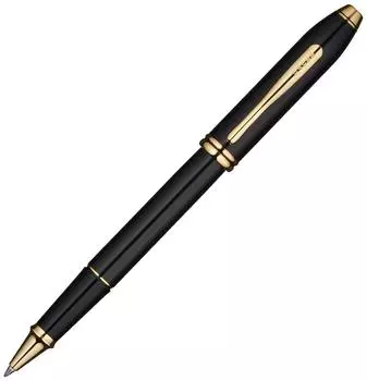 Шариковая ручка Cross Townsend Black Lacquer Select Tip Gel 575