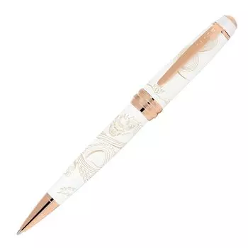 Шариковая ручка CROSS Year of the Dragon Bailey White Limited Regular Imported Product на масляной основе AT0452-23 белый