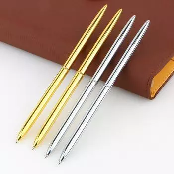 Шариковая ручка Fashion Business Parker Шариковая ручка Gold Silver Clip Black Refill серебряный