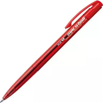 Шариковая ручка K2 Kokuyo Kokuyo Smooth Mach Ball Knock Type, упаковка из 10 штук, красная