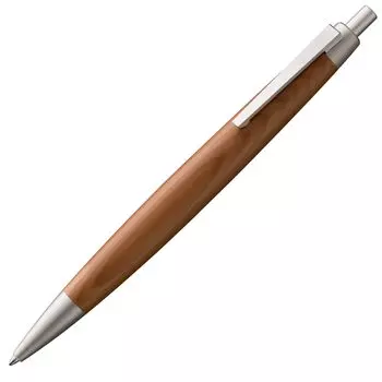Шариковая ручка LAMY 2000 Taxus, черный корпус из тисового дерева, элегантная шариковая ручка с палладиевым покрытием, идеальный баланс, большой объем стержня, ширина линии M, черный цвет