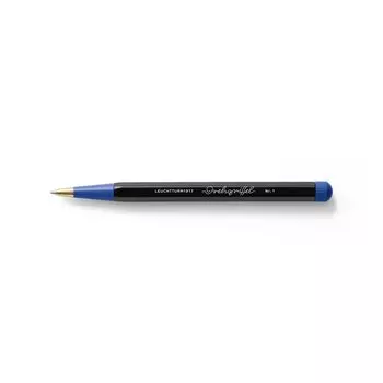 Шариковая ручка Leuchtturm Dregful Bauhaus Black Royal Blue 366202 Обычный импортный продукт на масляной основе 0,5 &