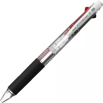 Шариковая ручка Mitsubishi Pencil 2 цвета Jet Stream 10 штук прозрачная легко писать 0,7 SXE230007.T