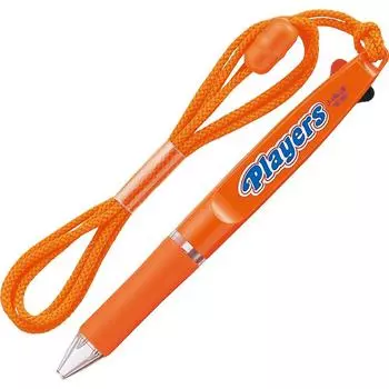 Шариковая ручка Mitsubishi Pencil 2 цвета Players Orange 10 штук 0.7 SE382.4