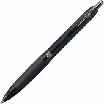 Шариковая ручка Mitsubishi Pencil Gel Ink Uniball Signo 307 Knock type, черная, 1 шт. (Резюме) 0,5 мм UMN30705.24 [набор из 30 шт.]