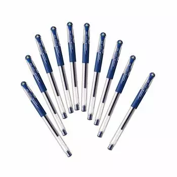 Шариковая ручка Mitsubishi Pencil Gel Uniball Signo Blue Black 10 штук 0,38 UM151.64