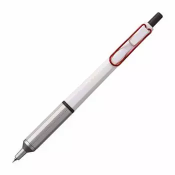 Шариковая ручка Mitsubishi Pencil на масляной основе Jet Stream Edge 0.28 Белый Красный Очень тонкий, но легко писать SXN100328W.15