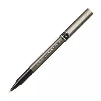 Шариковая ручка Mitsubishi Pencil Protec Black 10 шт. На водной основе Uni-ball uni-ball UB-155 0,5 мм UB155.24 / чёрный
