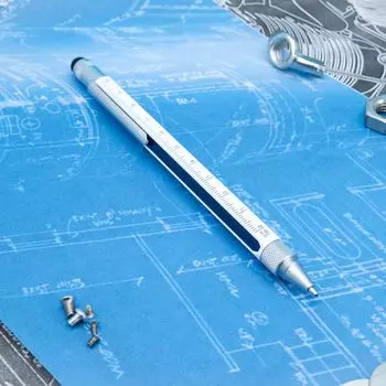Шариковая ручка Monteverde One Touch Stylus Tool Pen Edge 1919436 Белый/Синий