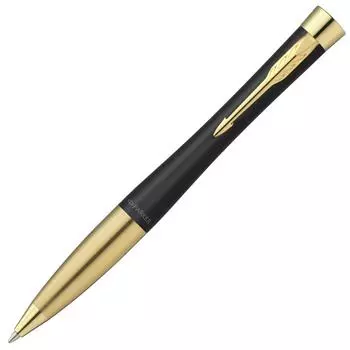 Шариковая ручка PARKER Urban Matte Black GT со средним кончиком, на масляной основе, в подарочной коробке, оригинальный импортный продукт S0735820