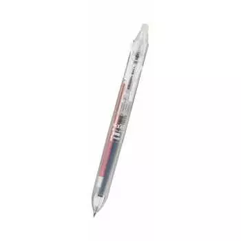 Шариковая ручка Pilot 3-цветная, которая исчезает при трении Frixion Ball 3 Slim 0.38 Бесцветная LKFBS60UFNC