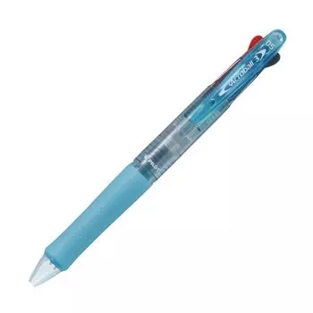 Шариковая ручка Pilot Acroball 3 Clear Soft Blue BKAB40EFCSL 3-цветная 0,5