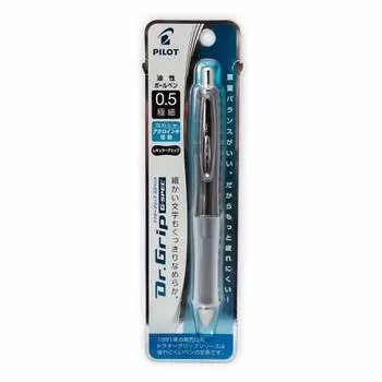 Шариковая ручка Pilot Doctor Grip G Standard 0,5 мм Extra Fine Black (БДГН-60ЭФ-Б)