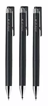 Шариковая ручка Pilot Gel Ink Juice Up Ultra Fine Black, набор из 3 шт. 0,4 мм LJP-20S4-B