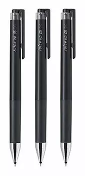 Шариковая ручка Pilot Gel Ink Juice Up Extra Fine Black, набор из 3 шт. 0,5 мм LJP-20S5-B