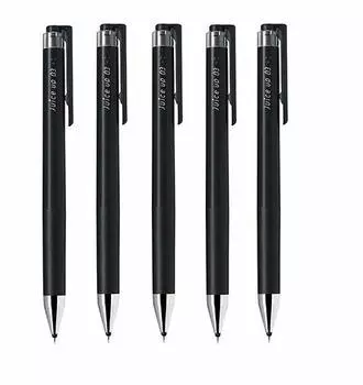 Шариковая ручка Pilot Retractable Gel Ink с черными чернилами Juice Up, набор из 5 шт. (0,4)