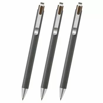 Шариковая ручка Sakura Crepas Gel Ink Ball Sign iD Mocha Black 3 шт. 0,5 мм GBR205#17(3)
