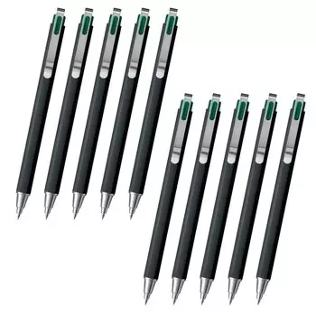 Шариковая ручка Sakura Crepas Gel Ink Ball Sign iD Plus Forest Black 10 шт. 0,5 мм GBR355#30(10)