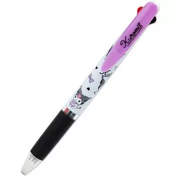 Шариковая ручка Sanrio Jetstream 3-цветная 0,5мм, Kuromi, 1 шт.