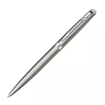 Шариковая ручка WATERMAN Metropolitan Essential Satin CT Crystal Medium Point Подарочная коробка Подарочный люкс Официальный Регулярный Импортный Продукт 2146577ZXTAL