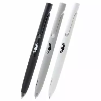 Шариковая ручка Zebra Bren Cat Monotone Axis набор из 3 шт. на масляной основе 0,7 мм P-BA88-3AZ