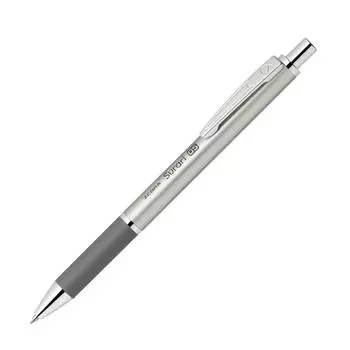 Шариковая ручка Zebra Slurry 300 Silver 10 на масляной основе 0,5 B-BAS38-S