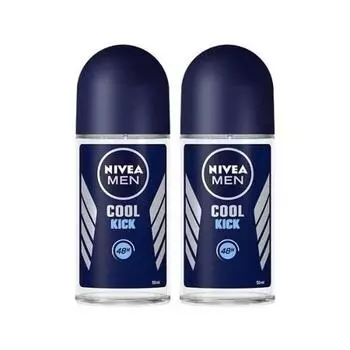Шариковый дезодорант Nivea Men Cool Kick 50 мл x2