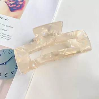 Shark Clip Acetate Hair Clips Korean Style Illusory Color Acetic Acid Barrettes High Ponytail Clip Hair Grab Clip
