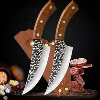 Sharp blade carving knife Boning knife Portable fruit and vegetable cutter Peeling and slicing knife