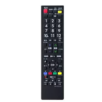 Пульт дистанционного управления SHARP TV для Aquos Совместим с моделями Sharp Универсальный пульт дистанционного управления AQUOS для ЖК-телевизоров Легкий пульт дистанционного управления чёрный
