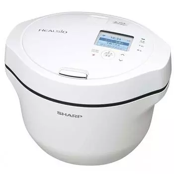 SHARP Waterless Автоматическая кастрюля HEALSiO Hot Cook 2.4L Тип Белый KN-HW24G-W