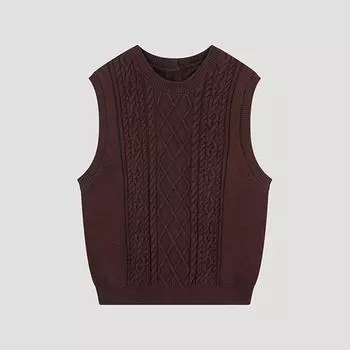 She S miss Back Button Knit жилет SSkvto32020 Wi wines/55