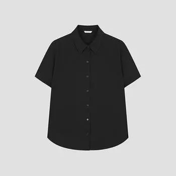 She S miSS baSic Light Short Sleeve Shirt SwwSto22030 Bk blacks/55