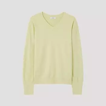 She S miSS baSic V Neck Knit SSkpop12050 Ln Light green/55