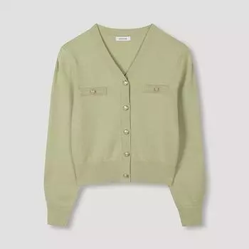 She S miSS Вязаный кардиган с пуговицами SSkcdn42540 Ol olives/55