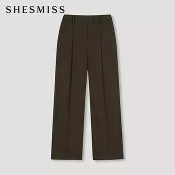 She S miSS Button Tab Wide pantS SwwSln41140 Dk dark khaki/55