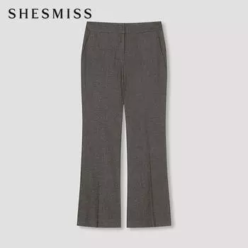 She S miSS Check Boot Cut SlackS SwwSln41030 Mb melange brown/55