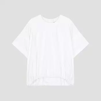 She S miSS Color Matching Raglan String blouSe Swwblo21070 Wh white/55